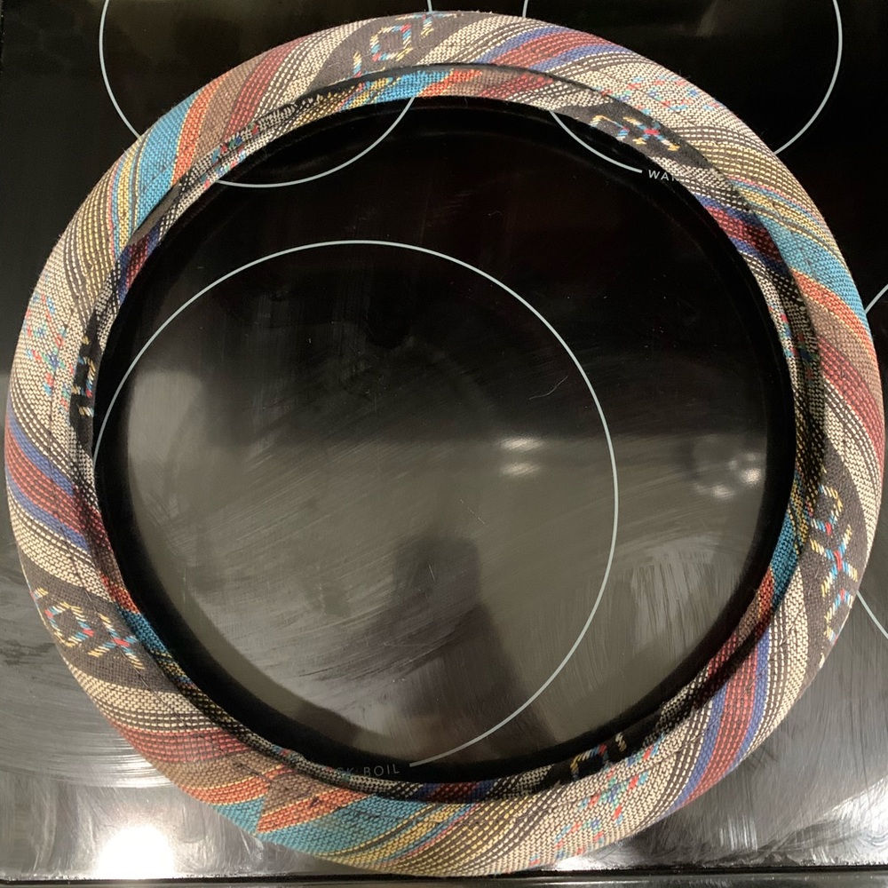 Boho steering wheel cover